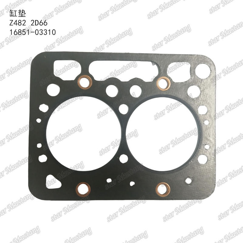 Z482 2D66 Silindir başı gazket asbest eski tip 16851-03310 Kubota motoru için uygundur