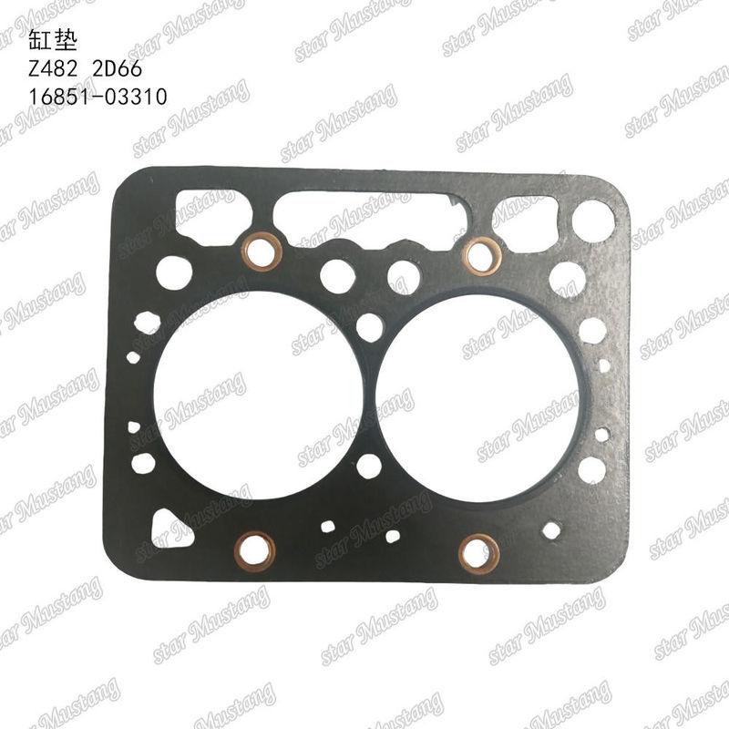 Z482 2D66 Silindir başı gazket asbest eski tip 16851-03310 Kubota motoru için uygundur