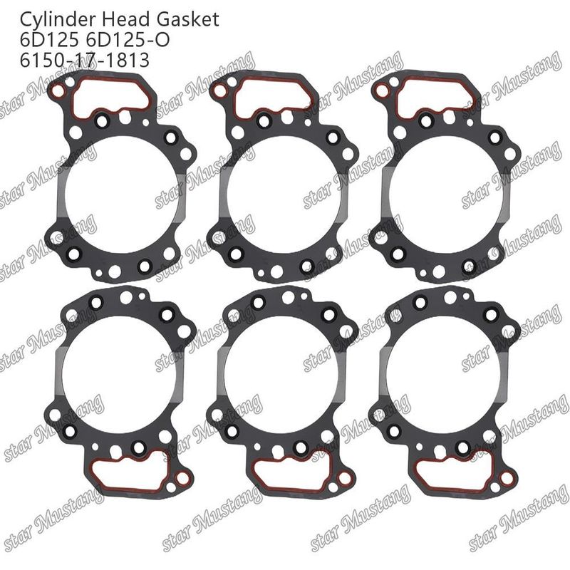 KUMATSU motor yedek parçaları için 6D125 6D125-O 6150-17-1813
