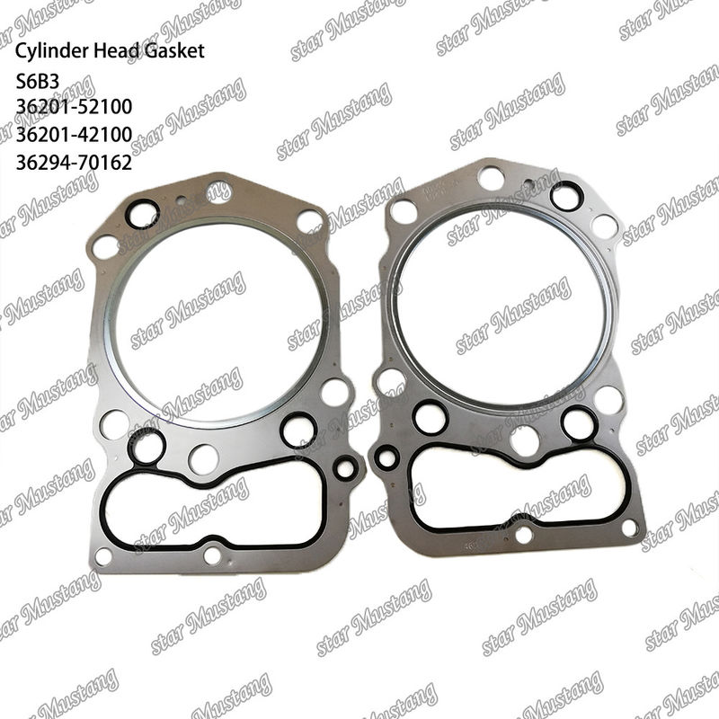 S6B3 Silindir başı gazket 36201-52100 36201-42100 36294-70162 Mitsubishi motoru için