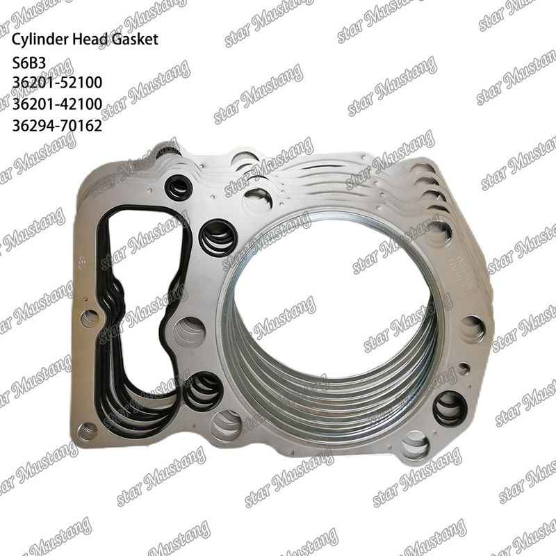 S6B3 Silindir başı gazket 36201-52100 36201-42100 36294-70162 Mitsubishi motoru için