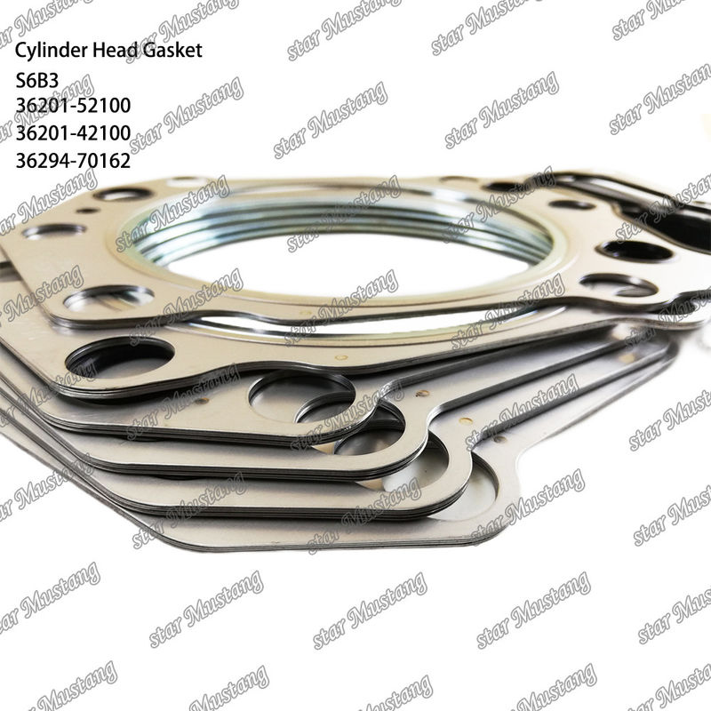 S6B3 Silindir başı gazket 36201-52100 36201-42100 36294-70162 Mitsubishi motoru için