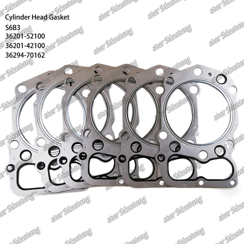 S6B3 Silindir başı gazket 36201-52100 36201-42100 36294-70162 Mitsubishi motoru için