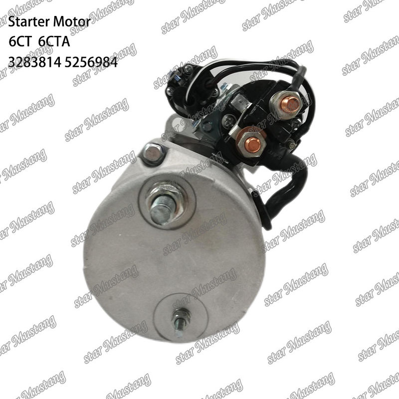 6CT 6CTA Motor Starter Motoru 24V 12T 3283814 3415537 5256984 Cummins Motor yedek parçaları için