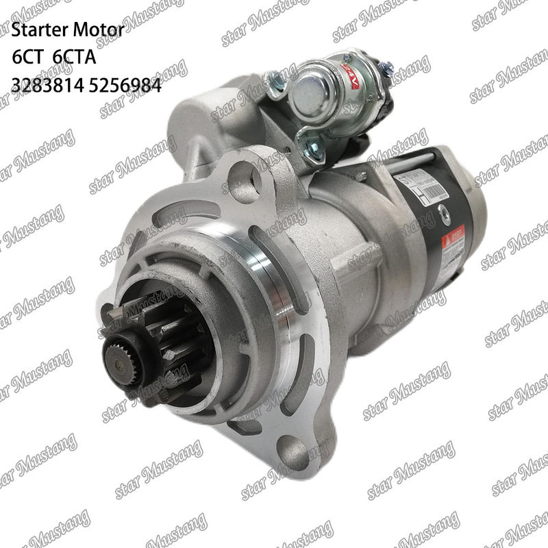6CT 6CTA Motor Starter Motoru 24V 12T 3283814 3415537 5256984 Cummins Motor yedek parçaları için