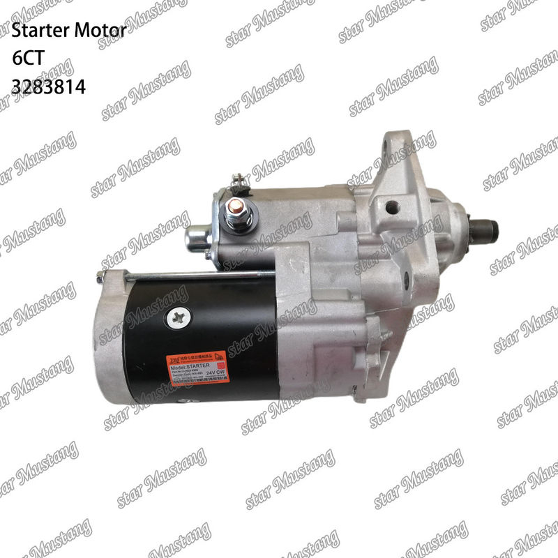 6CT R300 Motor Starter Motoru 24V 10T 5.5KW 3283814 3415537 5256984 CUMMINS Motor yedek parçaları için