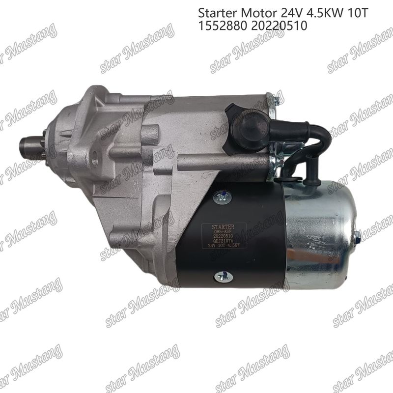 1552880 Motor Starter Motoru 24V 4.5KW 10T 20220510 CUMMINS motor yedek parçaları için