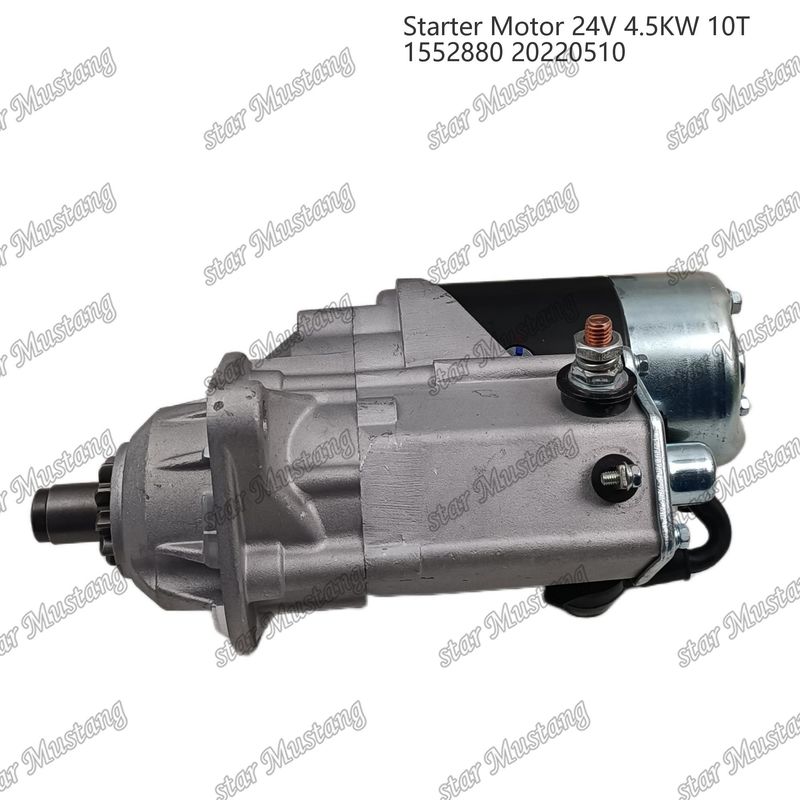 1552880 Motor Starter Motoru 24V 4.5KW 10T 20220510 CUMMINS motor yedek parçaları için