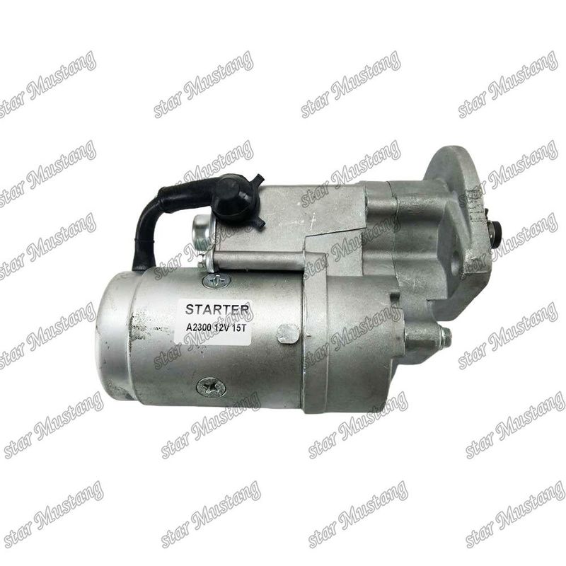 A2300 Motor Başlatıcı Motoru 12V 15T 4900574 Cummins Motor yedek parçaları için