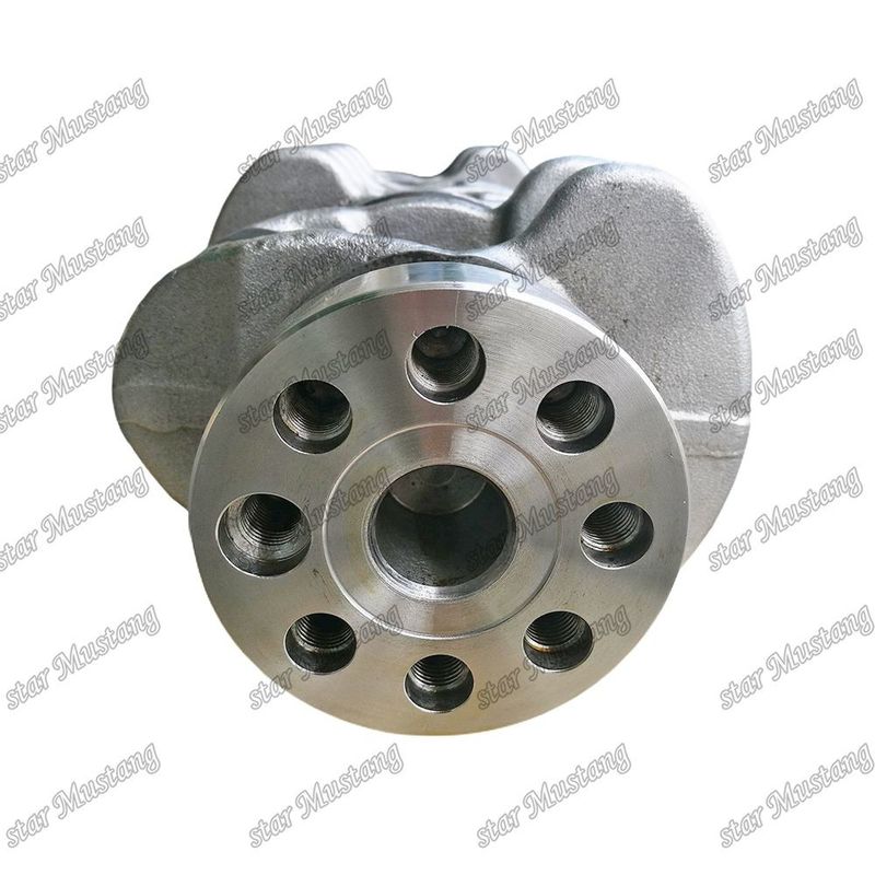 Krankşaft W04D 8 delikli dövme çelik 13411-1592 Hino motor yedek parçaları için uygundur