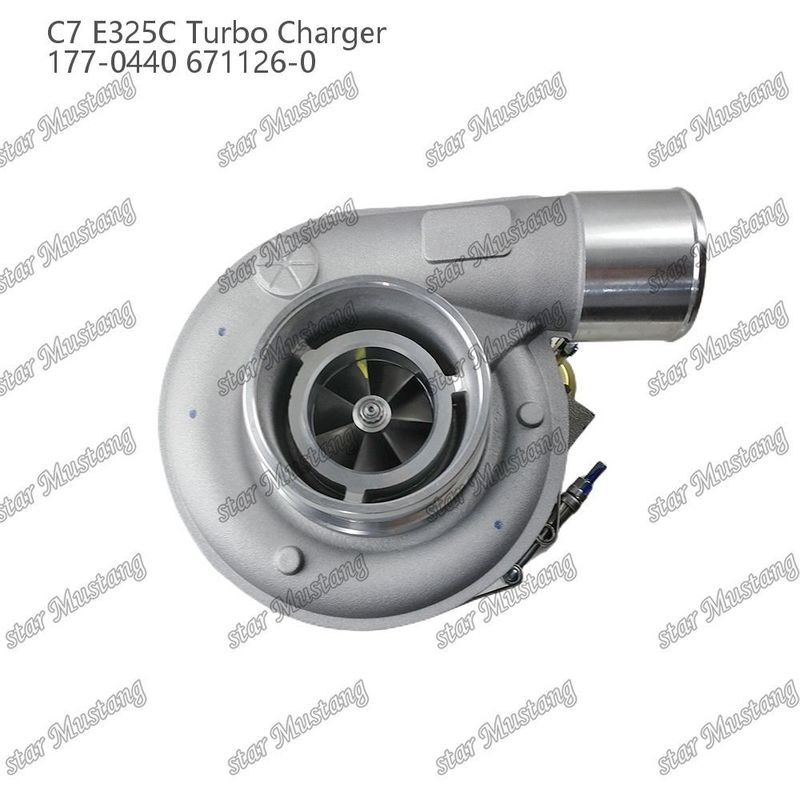 Turboşarj C7 E325C 177-0440 671126-0 Entegre yapılı motor parçası ve 6 ay