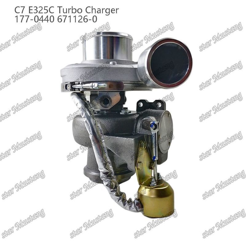 Turboşarj C7 E325C 177-0440 671126-0 Entegre yapılı motor parçası ve 6 ay