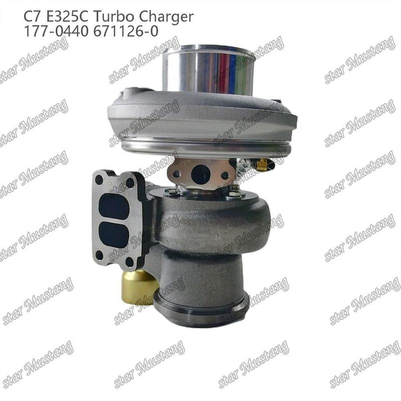 Turboşarj C7 E325C 177-0440 671126-0 Entegre yapılı motor parçası ve 6 ay