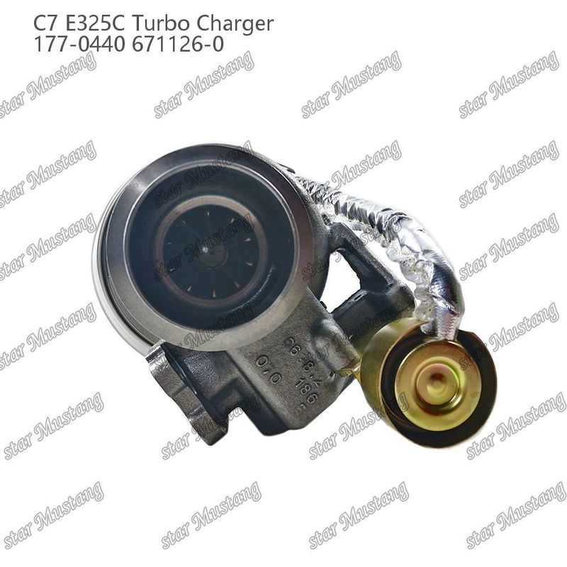 Turboşarj C7 E325C 177-0440 671126-0 Entegre yapılı motor parçası ve 6 ay