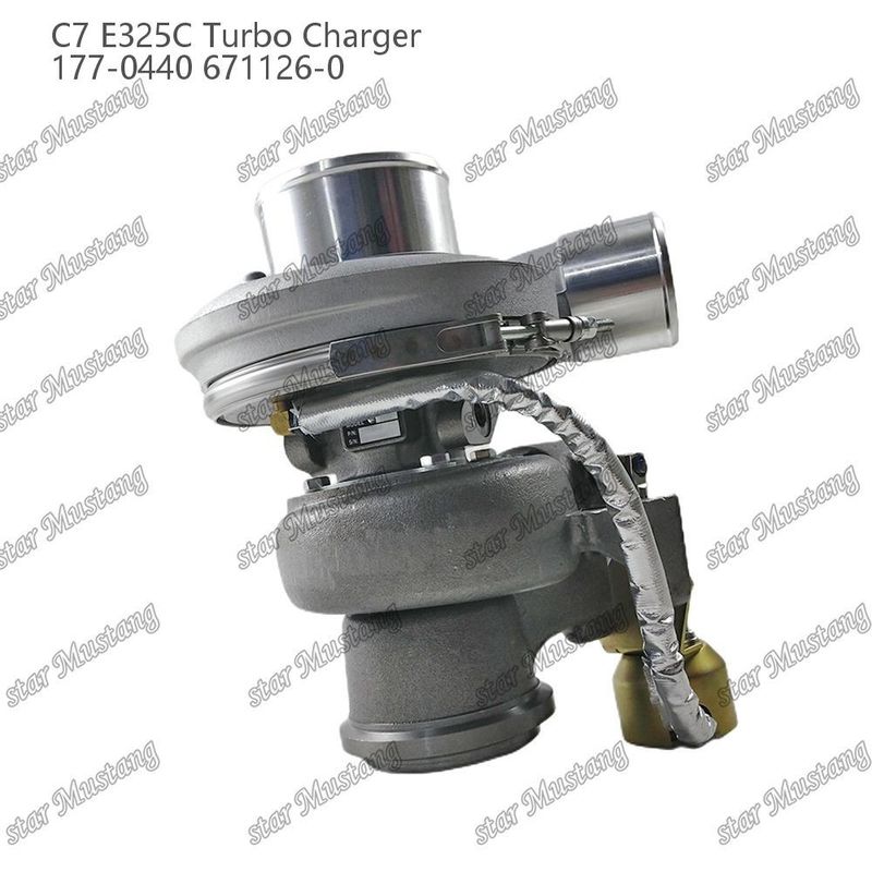 Turboşarj C7 E325C 177-0440 671126-0 Entegre yapılı motor parçası ve 6 ay