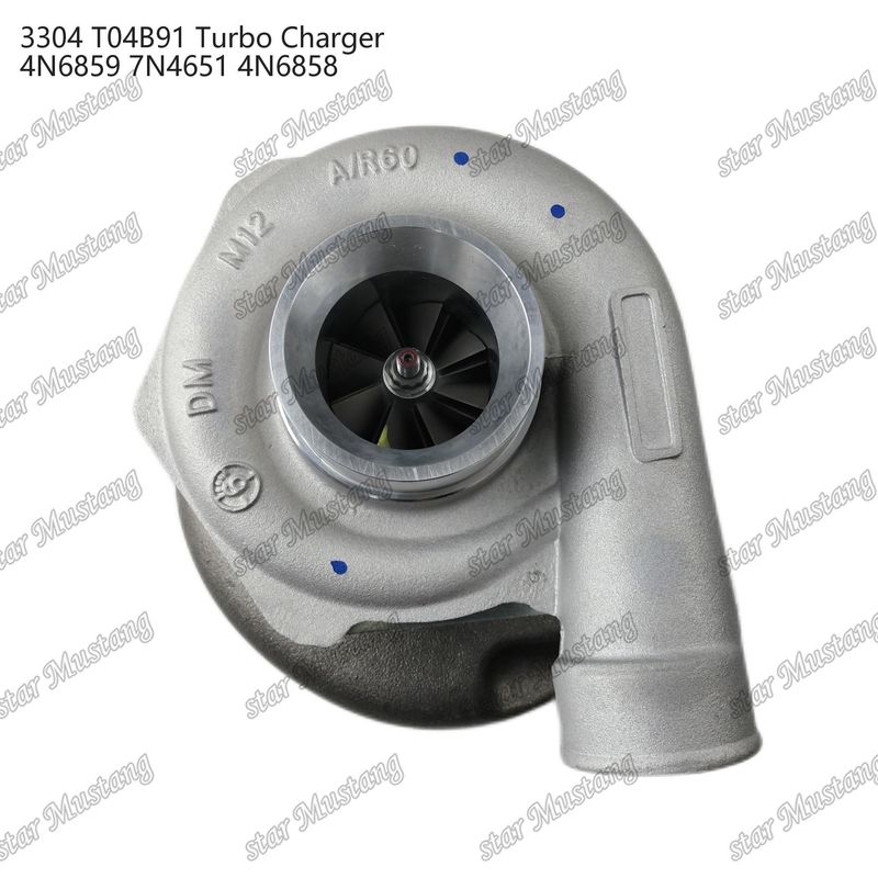 Turboşarj T04B91 3304 4N6859 7N4651 4N6858 Entegre yapılı motor parçası ve 6 ay