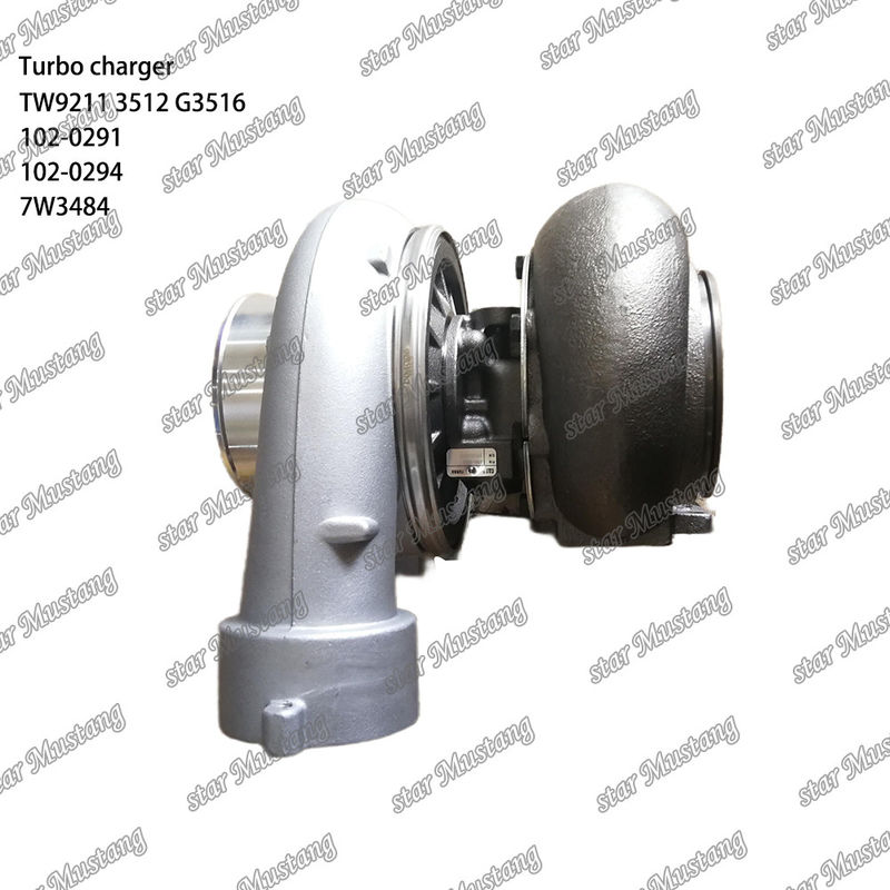 Turboşarj TW9211 3512 G3516 102-0291 102-0294 7W3484 Entegre yapılı motor parçası ve 6 ay