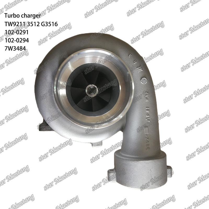 Turboşarj TW9211 3512 G3516 102-0291 102-0294 7W3484 Entegre yapılı motor parçası ve 6 ay