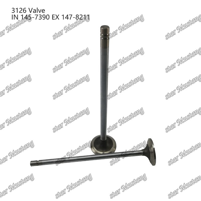 Valf 3126 Giriş 145-7390 Egzoz 147-8211 Caterpillar Motor yedek parçaları için uygundur