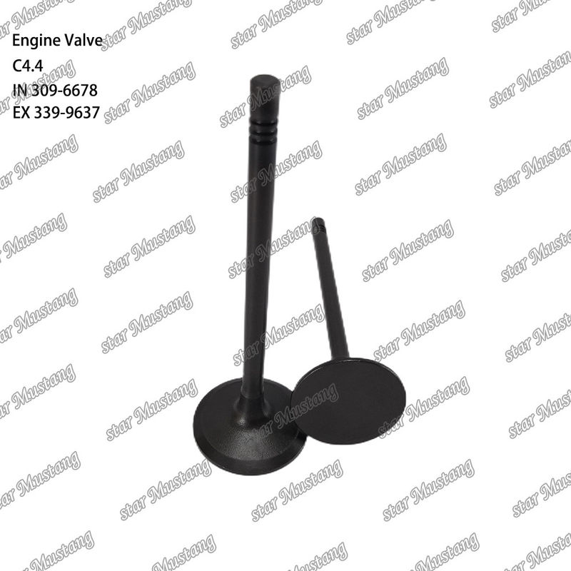 Caterpillar Parçaları için orijinal dizel motor valfi C4.4 IN 309-6678 EX 339-9637