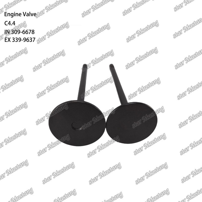 Caterpillar Parçaları için orijinal dizel motor valfi C4.4 IN 309-6678 EX 339-9637