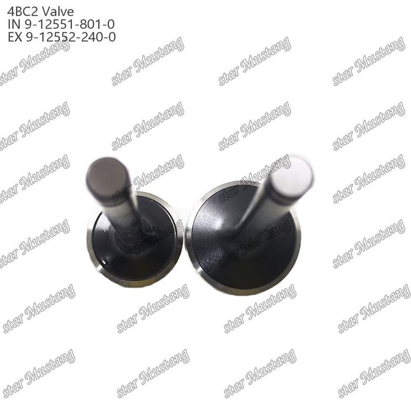 Valf 4BC2 9-12551-801-0 9-12552-240-0 Isuzu Motor yedek parçaları için uygundur