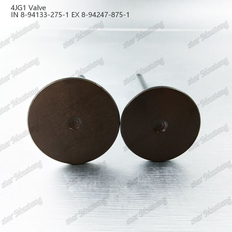 Isuzu motor yedek parçaları için 4JG1 valf IN 8-94133-275-1 EX 8-94247-875-1