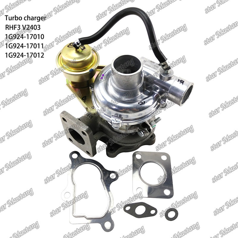 RHF3 V2403 Turbo Şarj cihazı 1G924-17010 1G924-17011 1G924-17012 Kubota Motoru için
