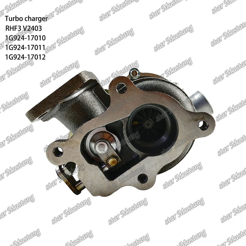 RHF3 V2403 Turbo Şarj cihazı 1G924-17010 1G924-17011 1G924-17012 Kubota Motoru için