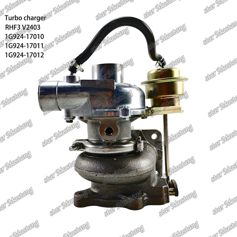 RHF3 V2403 Turbo Şarj cihazı 1G924-17010 1G924-17011 1G924-17012 Kubota Motoru için