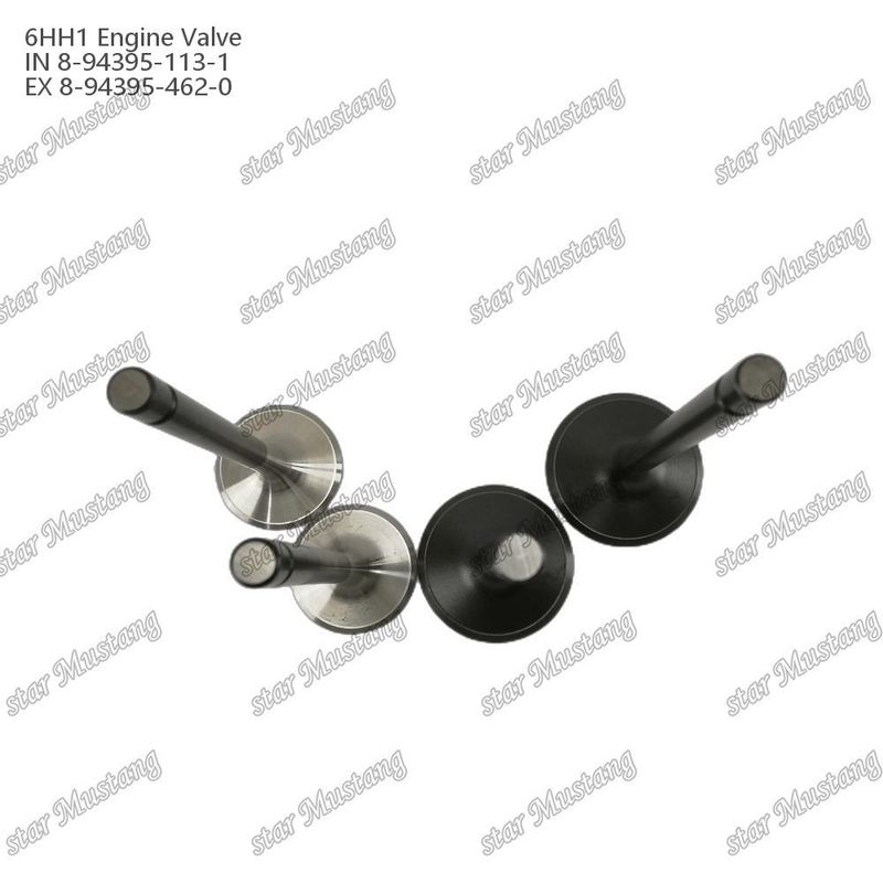 Valf 6HH1 IN 8-94395-113-1 EX 8-94395-462-0 Isuzu Motor yedek parçaları için uygundur