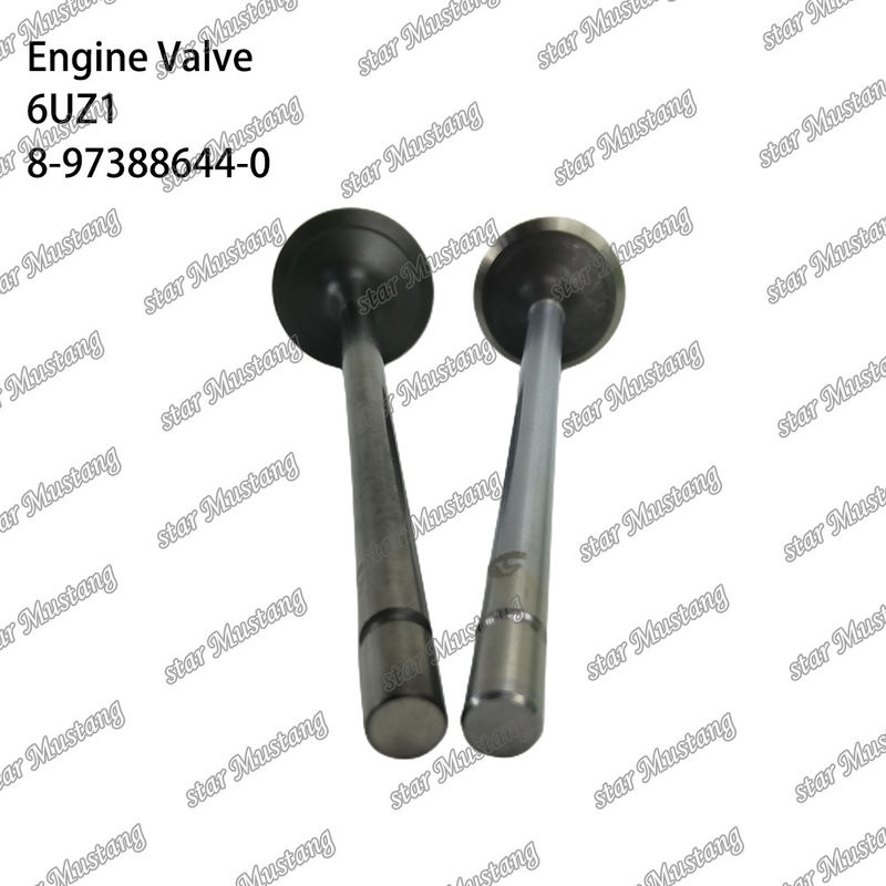 Valf 6UZ1 8-97388644-0 8-97388643-0 Isuzu motor yedek parçaları için uygundur