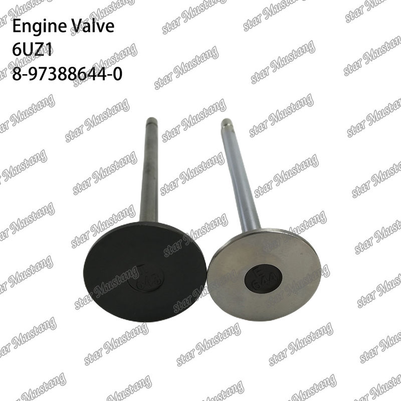 Valf 6UZ1 8-97388644-0 8-97388643-0 Isuzu motor yedek parçaları için uygundur