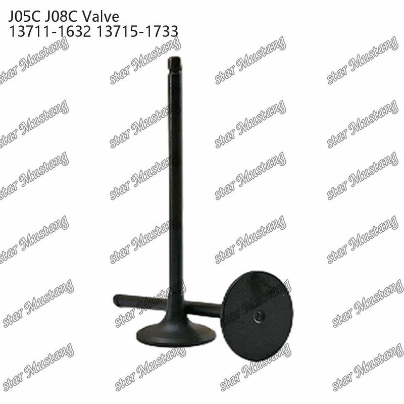 Valf J05C J08C 13711-1632 13715-1733 Hino Motor yedek parçaları için uygun