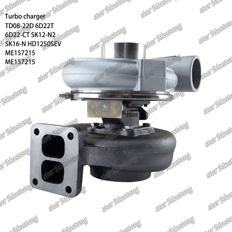 TD08-22D 6D22T 6D22-CT SK12-N2 SK16-N HD1250SEV Mitsubishi Motoru için Turbo Şarj cihazı ME157215 ME157215