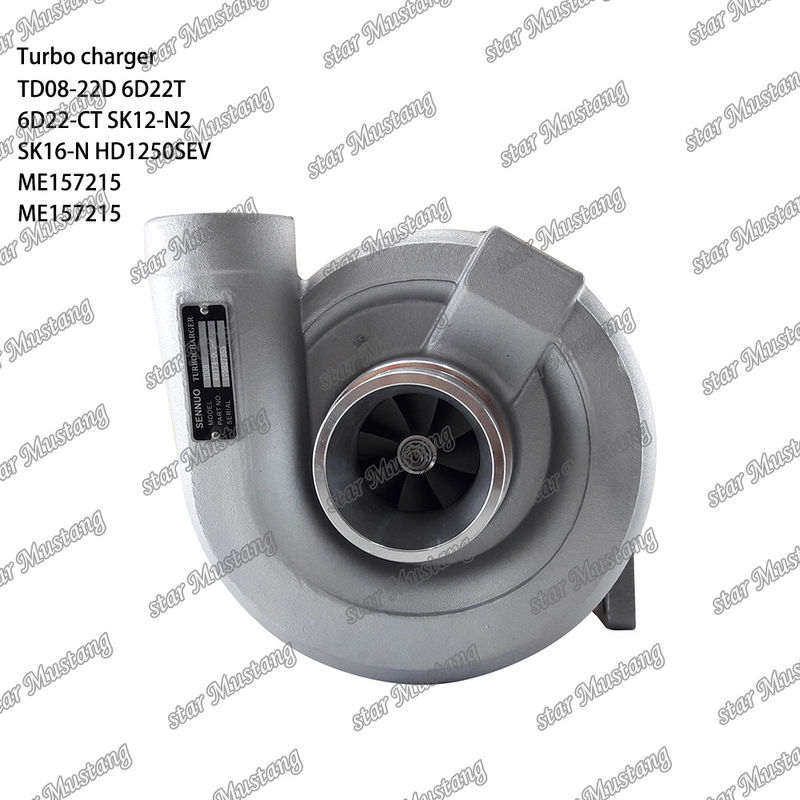 TD08-22D 6D22T 6D22-CT SK12-N2 SK16-N HD1250SEV Mitsubishi Motoru için Turbo Şarj cihazı ME157215 ME157215