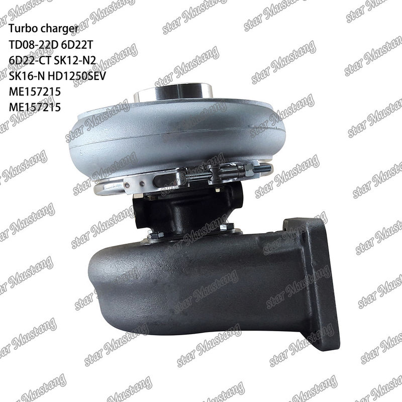 TD08-22D 6D22T 6D22-CT SK12-N2 SK16-N HD1250SEV Mitsubishi Motoru için Turbo Şarj cihazı ME157215 ME157215