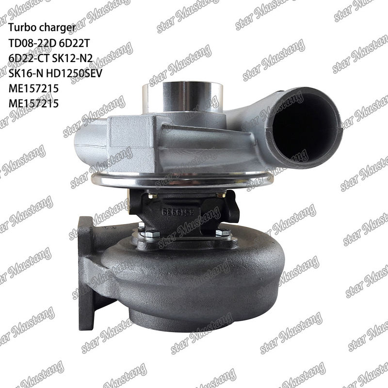 TD08-22D 6D22T 6D22-CT SK12-N2 SK16-N HD1250SEV Mitsubishi Motoru için Turbo Şarj cihazı ME157215 ME157215