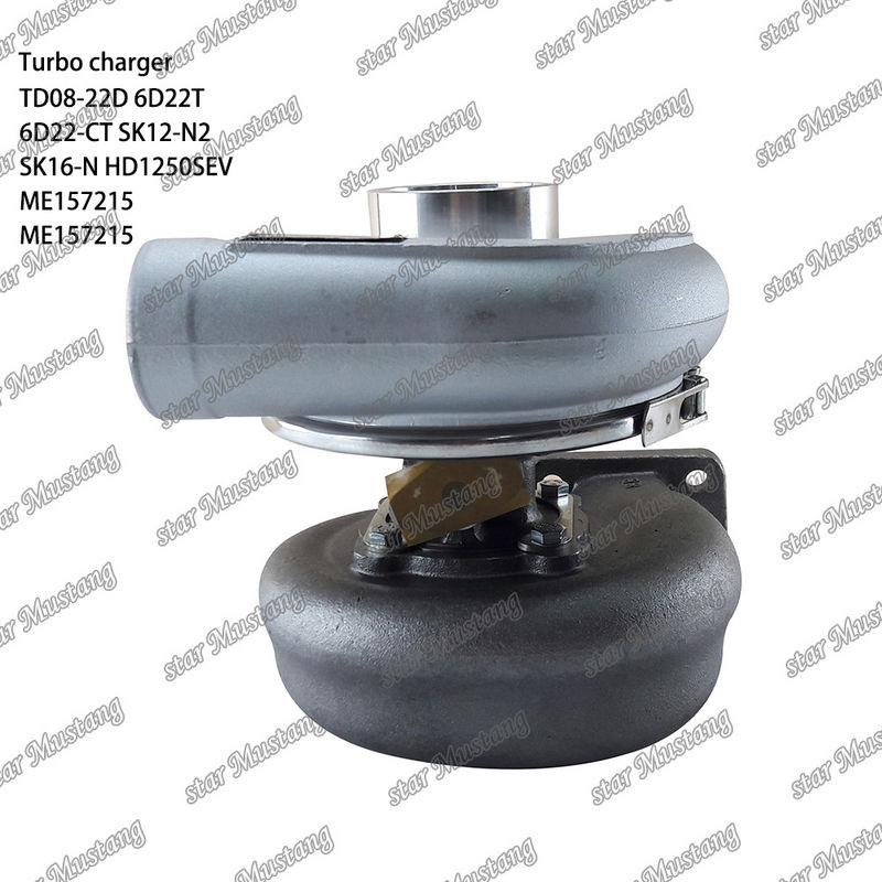 TD08-22D 6D22T 6D22-CT SK12-N2 SK16-N HD1250SEV Mitsubishi Motoru için Turbo Şarj cihazı ME157215 ME157215