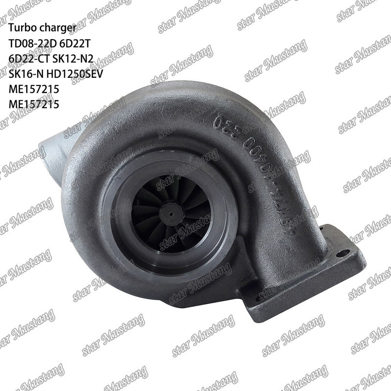 TD08-22D 6D22T 6D22-CT SK12-N2 SK16-N HD1250SEV Mitsubishi Motoru için Turbo Şarj cihazı ME157215 ME157215