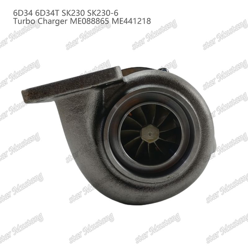 TF07-13M TE06H 6D34 6D34T SK230 SK230-6 Turbo Şarj cihazı ME088865 ME441218 Mitsubishi Motoru için