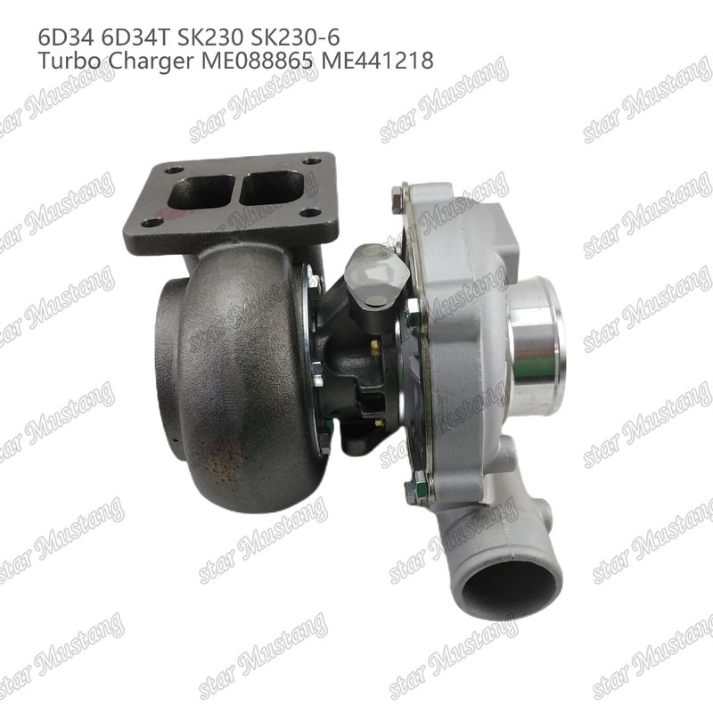TF07-13M TE06H 6D34 6D34T SK230 SK230-6 Turbo Şarj cihazı ME088865 ME441218 Mitsubishi Motoru için