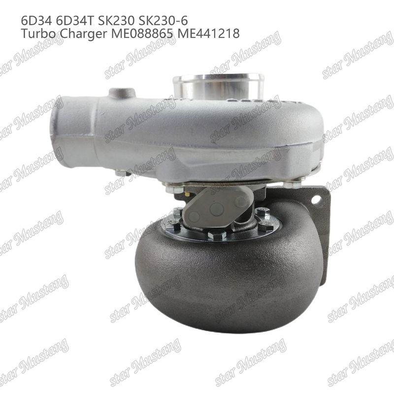 TF07-13M TE06H 6D34 6D34T SK230 SK230-6 Turbo Şarj cihazı ME088865 ME441218 Mitsubishi Motoru için