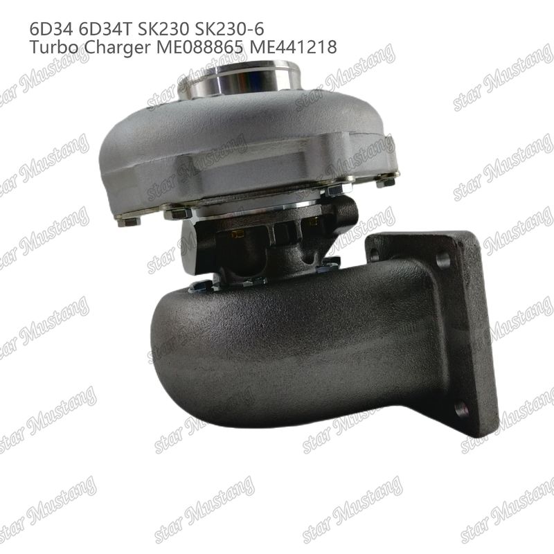TF07-13M TE06H 6D34 6D34T SK230 SK230-6 Turbo Şarj cihazı ME088865 ME441218 Mitsubishi Motoru için