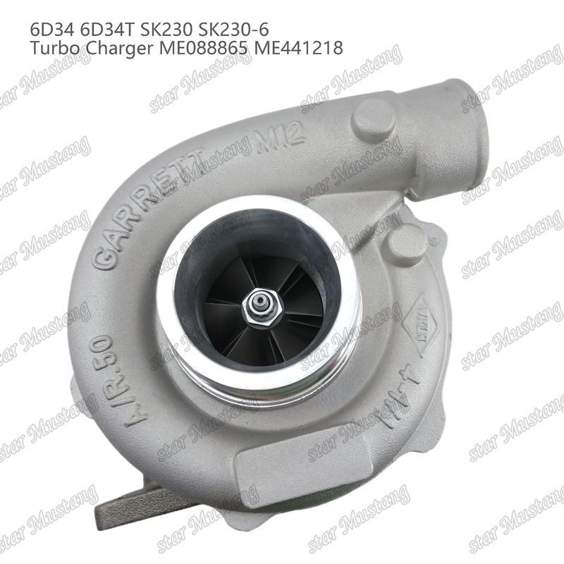 TF07-13M TE06H 6D34 6D34T SK230 SK230-6 Turbo Şarj cihazı ME088865 ME441218 Mitsubishi Motoru için