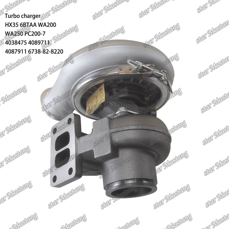 Entegre Yapı Turboşarjör HX35 6BTAA WA200 WA250 PC200-7 4038475 4089711 4087911 6738-82-8220 Motor Parçası