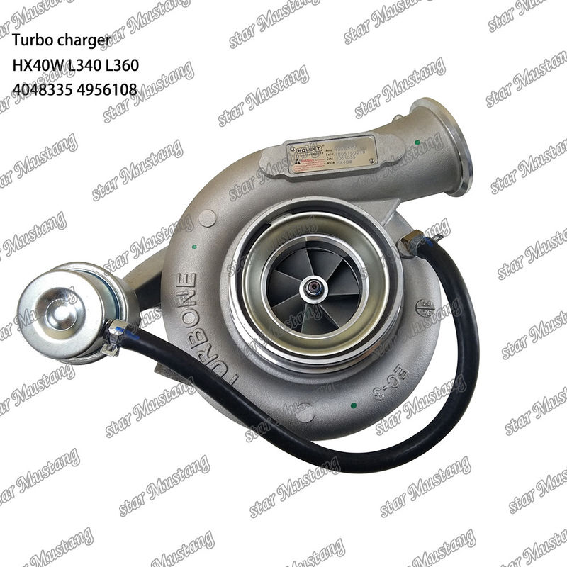 Turboşarjör HX40W L340 L360 4048335 4956108 Entegre yapılı motor parçası ve 6 ay