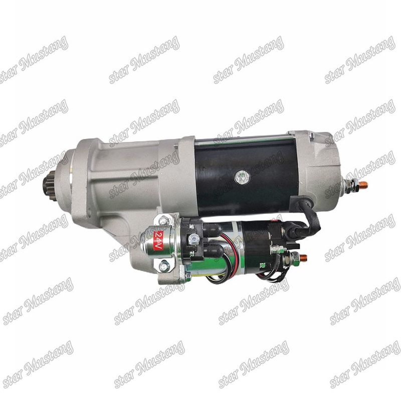 QSB6.7 R290-9 Motor Starter motoru 24V 10T 7.5KW CUMMINS motor yedek parçaları için
