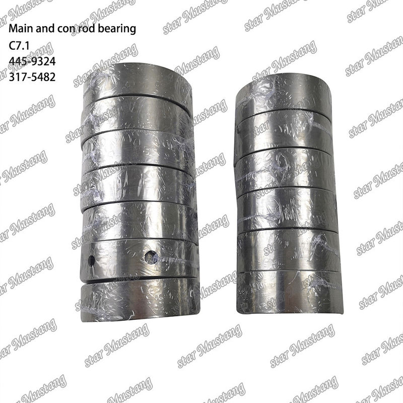 Ana rulman ve kon rod rulmanı C7.1 STD 445-9324 317-5482 Caterpillar motor yedek parçaları için uygundur