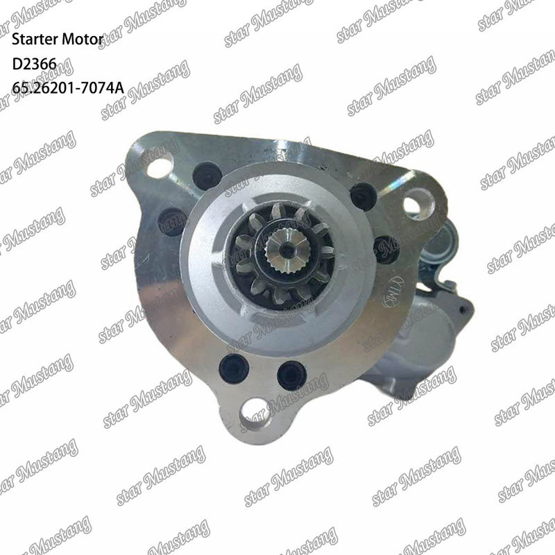D2366 Motor Starter Motoru 39MT 24V 9.0KW 11T 65.26201-7074A DOOSAN DAEWOO Motor yedek parçaları için